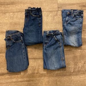 (4 for 1) size 10 jeans - Cat and Jack - adjustable waist